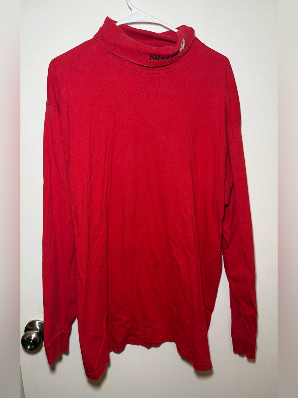 Vintage Wisconsin Badgers Long Sleeve Turtleneck Sweater Long Sleeve Size XL